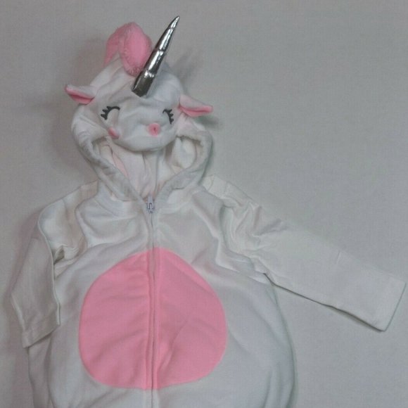 Carters Neon Pink Unicorn Halloween Costume 18 Months